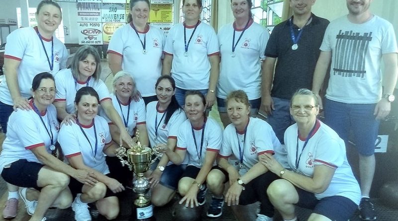 São João do Oeste conquistou o título do Campeonato Regional de Bolão Feminino