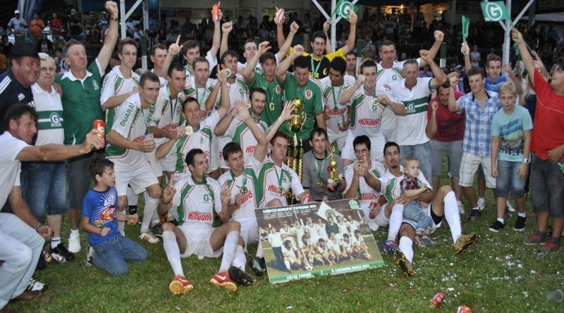 Guarany, campeão municipal de 2014